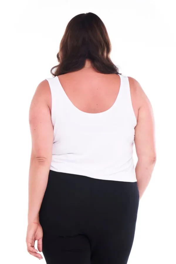 Betty Basics Sirena Reversible Tank - White