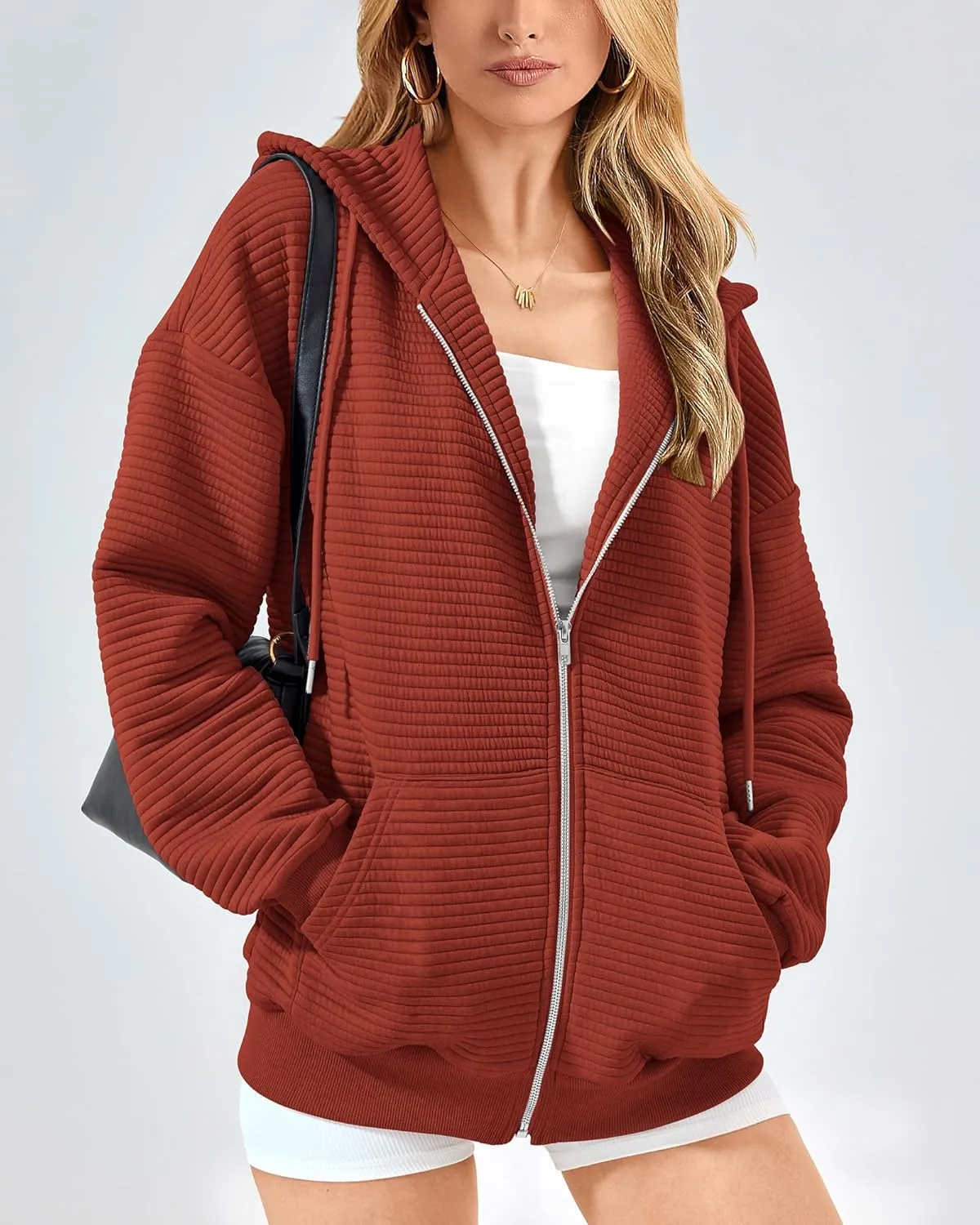 BTFBM Zip Up Hoodie Women Long Sleeve Sweatshirts Fall Outfits 2025 Oversized Hoodies Casual Fashion Jackets