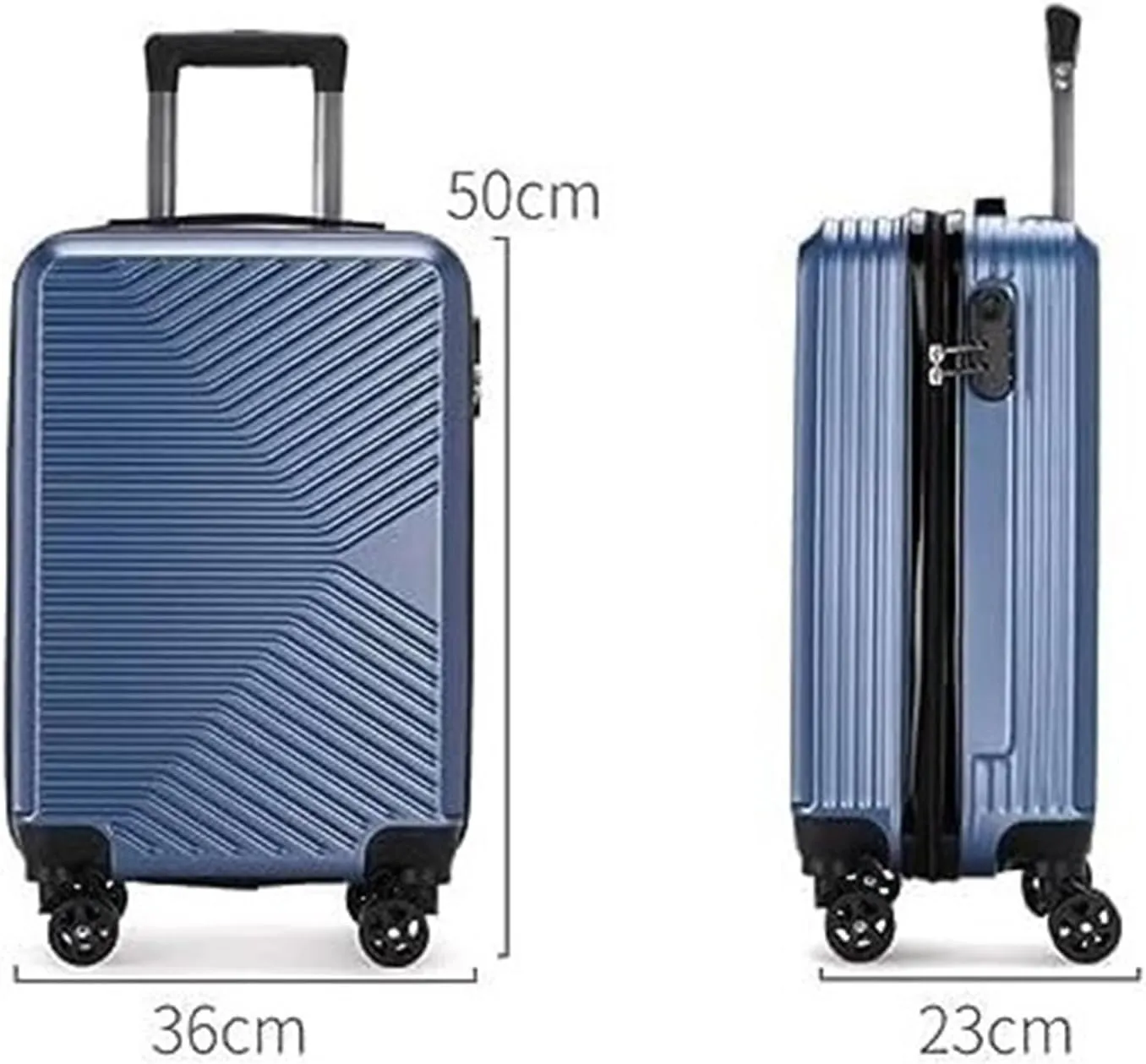 Carry-on Suitcase Luggage 20inch Lightweight Hardside Wheel Spinner Travel Luggage,Scratch-resistant Carry-on Suitcase Carry-on Suitcases Carry On Luggages (Color : E, Size : 20in)