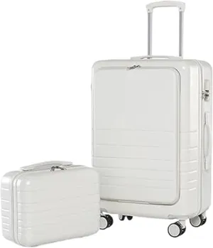 Carry-on Suitcase Luggage Carry On Luggage 14/20in Suitcase 2 Piece Set Spinner Trolley,Durable Travel Luggage Suitcase Carry-on Suitcases Carry On Luggages (Color : B, Size : 20 14in)