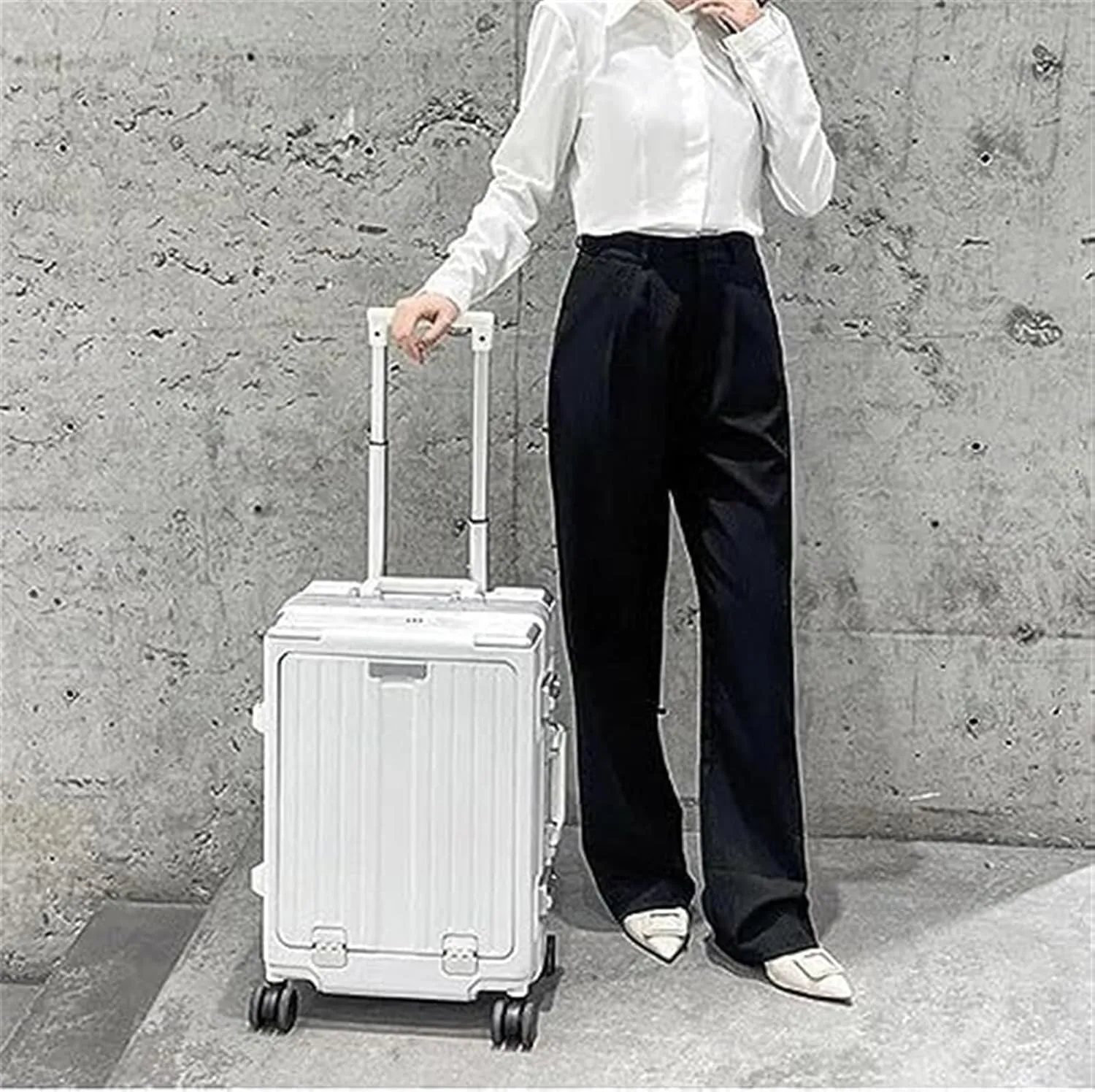 Carry-on Suitcase Luggage Carry On Luggage Suitcases with Wheels Luggage with Charging Suitcase Checked Luggage Carry-on Suitcases Carry On Luggages,B-24in (A 24in)