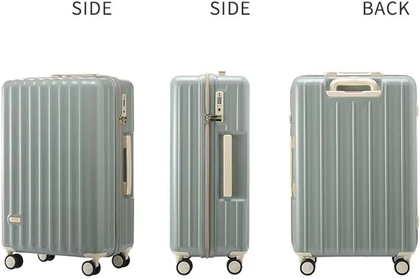 Carry-on Suitcase Luggage Hardside Luggage With Spinner Wheels,Lightweight Rolling Cabin Suitcase For Airplanes Carry-on Suitcases Carry On Luggages (Color : A, Size : 24in)