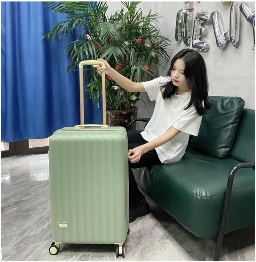 Carry-on Suitcase Luggage Hardside Luggage With Spinner Wheels,Lightweight Rolling Cabin Suitcase For Airplanes Carry-on Suitcases Carry On Luggages (Color : E, Size : 24in)