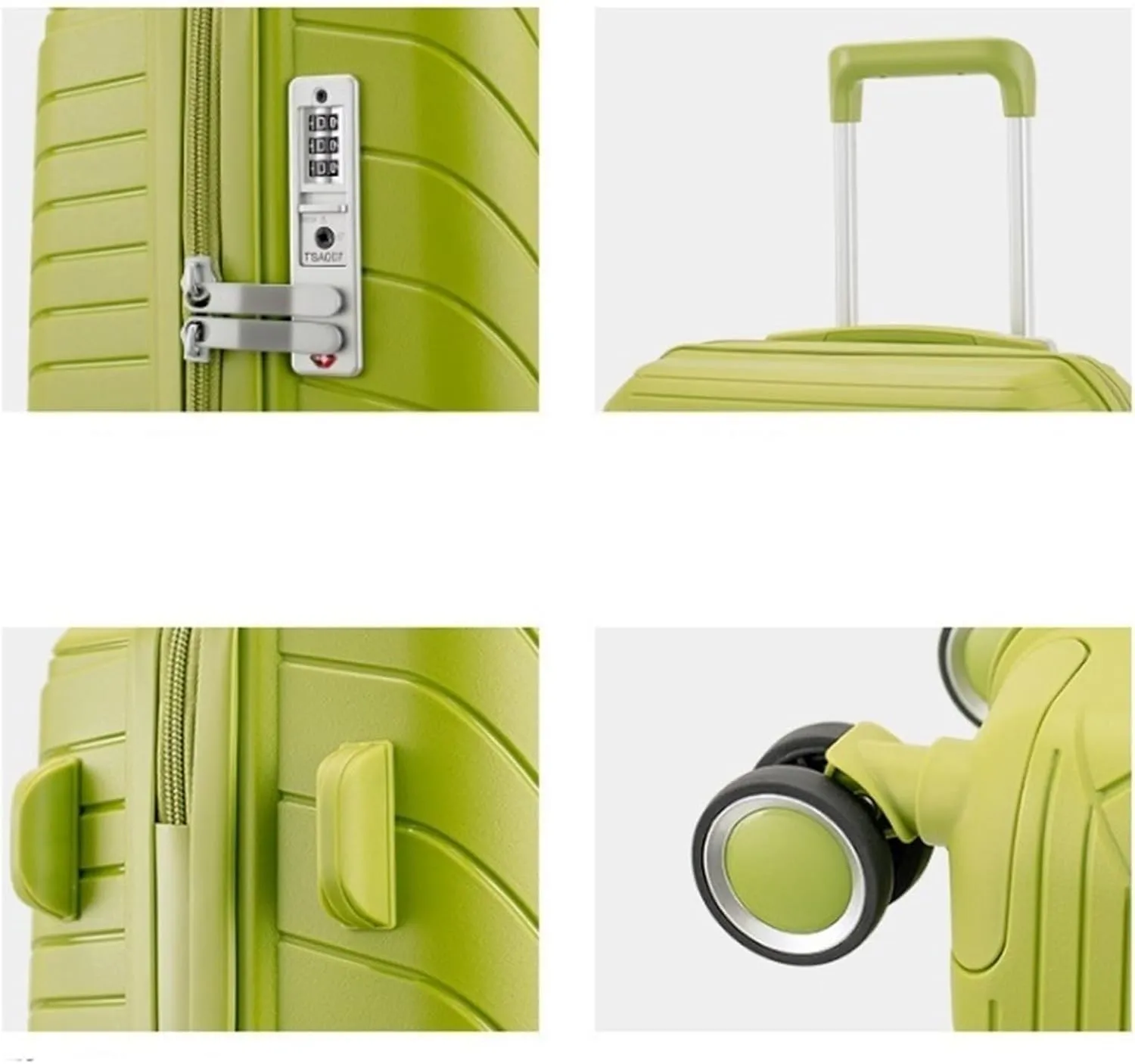Carry-on Suitcase Luggage Hardside Rugged Travel Suitcase Luggage With Spinner Wheels,Luggage Suitcase Lightweight Carry-on Suitcases Carry On Luggages (Color : G, Size : 20inch)