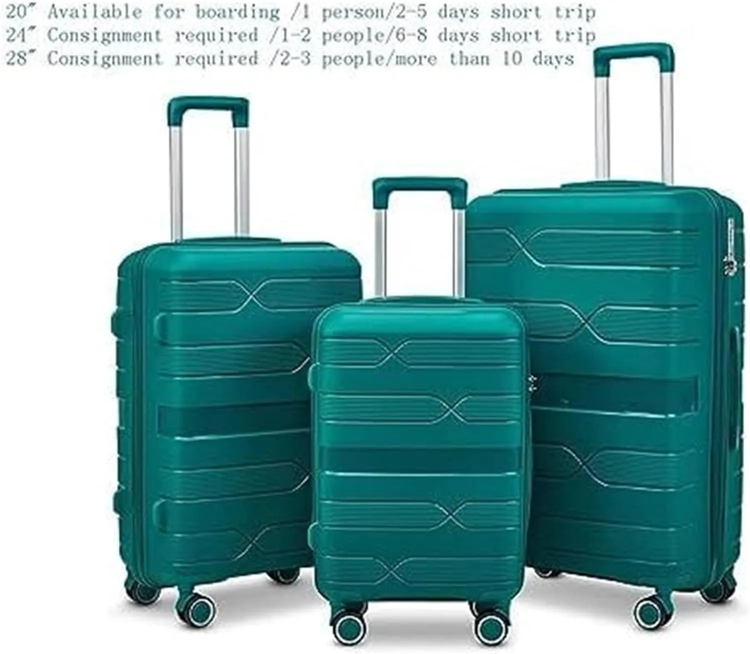 Carry-on Suitcase Luggage Luggage Carry On Lightweight Wheel Spinner Cabin Size Travel Suitcase Women's Luggage Carry-on Suitcases Carry On Luggages (Color : C, Size : 28in)