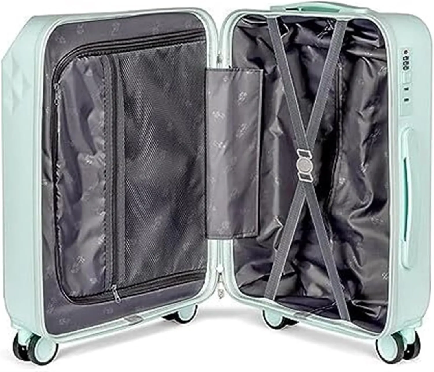 Carry-on Suitcase Luggage Luggage Expandable 8-Wheel Spinner Lightweight Hardside Suitcase,Suitcase Checked Luggage Carry-on Suitcases Carry On Luggages (Color : C, Size : 4inch)