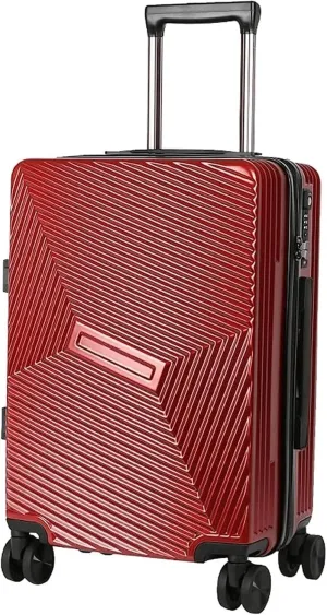 Carry-on Suitcase Luggage Portable Suitcases Aluminum Frame Luggage With Spinner Wheels Carry On Luggage Carry-on Suitcases Carry On Luggages (Color : A, Size : 20 in)