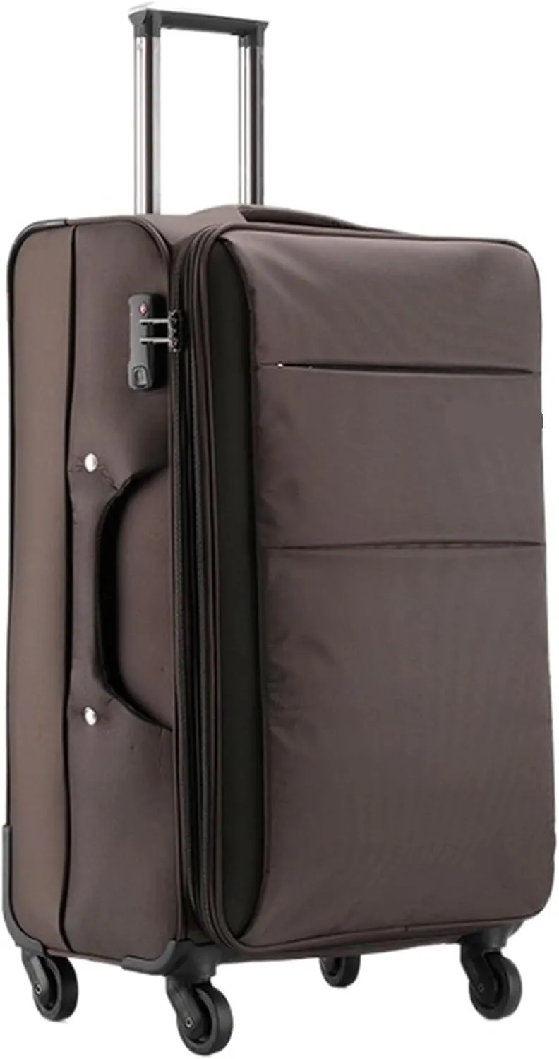 Carry-on Suitcase Luggage Softside Expandable Carry On Luggage With Spinner Wheels, Lightweight Upright Suitcase Carry-on Suitcases Carry On Luggages (Color : C, Size : 28in)
