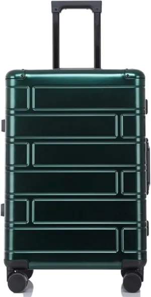 Carry-on Suitcase Luggage Suitcase Travel Case Hardshell Carry-on Luggage 20"" with Silent Airplane Spinner Wheels Carry-on Suitcases Carry On Luggages, Grn (Grn 20inch)