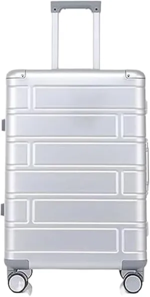 Carry-on Suitcase Luggage Travel Case Hardshell Carry-on Luggage With Silent Airplane Spinner Wheels Suitcase Carry-on Suitcases Carry On Luggages (Color : White, Size : 20inch)