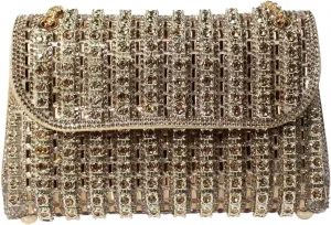 Diamond Handbags Party Evening Clutch Purses For Women Rhinestone Shoulder Crossbody Chain Bag