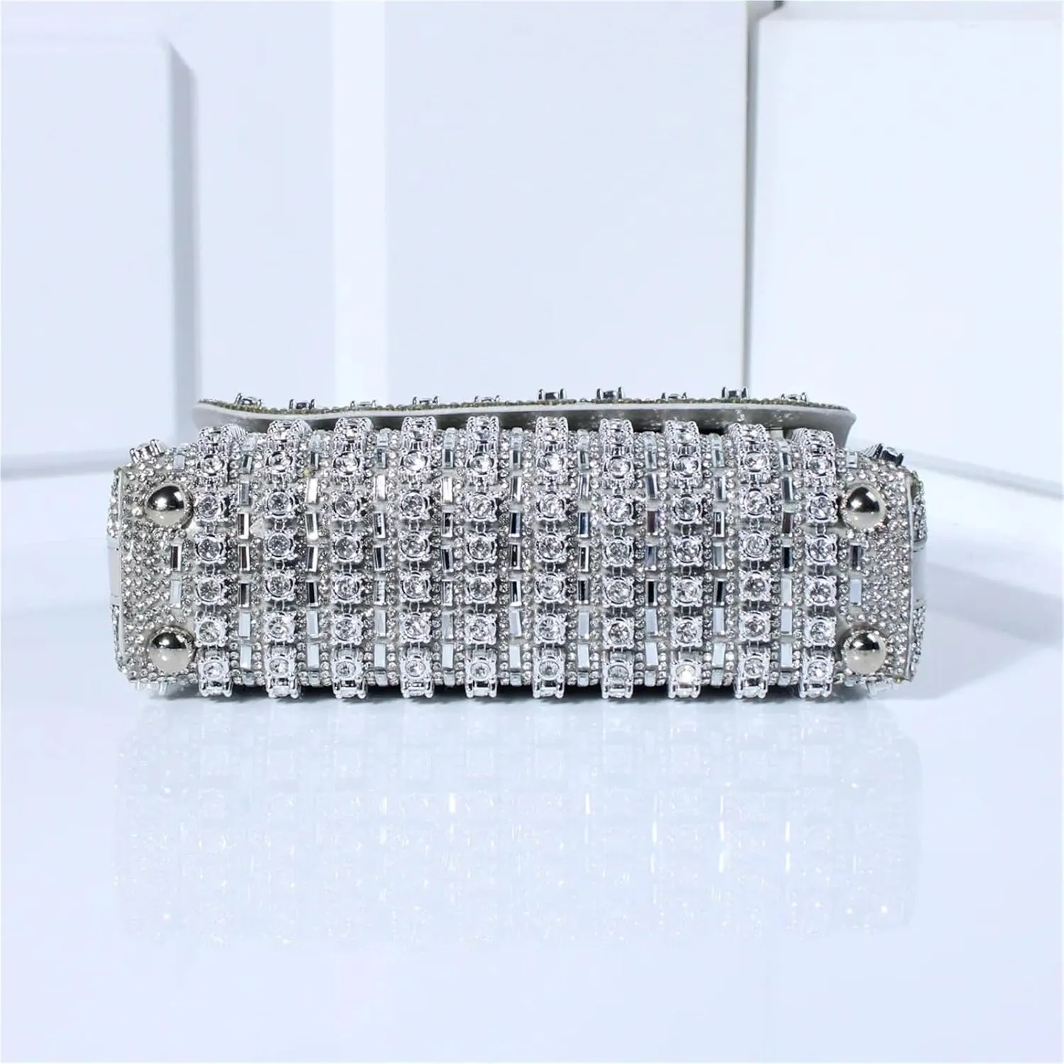 Diamond Handbags Party Evening Clutch Purses For Women Rhinestone Shoulder Crossbody Chain Bag