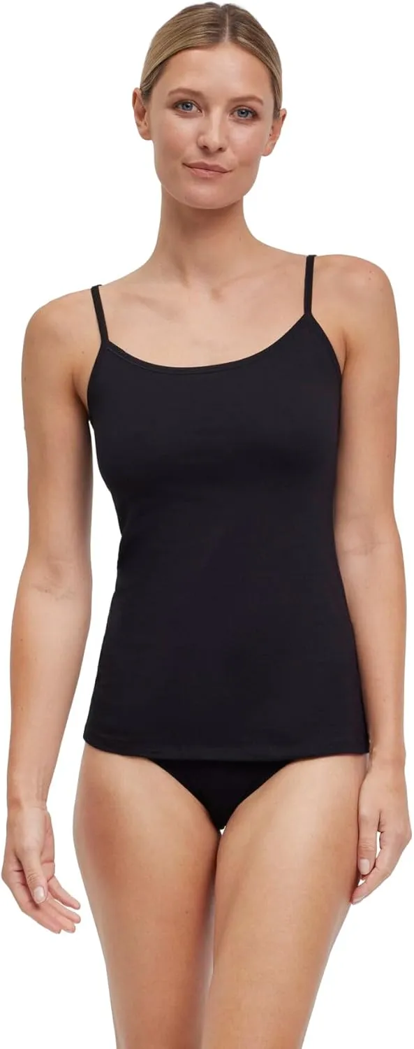 FALKE Women's Daily Comfort 2-Pack Camisole Undershirt, Skin Friendly