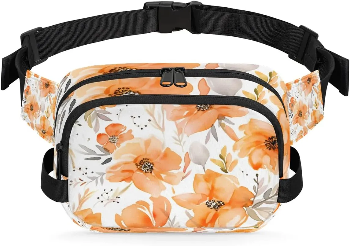 Fanny Packs For Women & Men,Waist Pack,Hip Bum Bag with Adjustable Strap for Outdoors,Water Resistant for Disney Traveling Casual Cycling Running Hiking 9 * 2.5 * 6.1IN