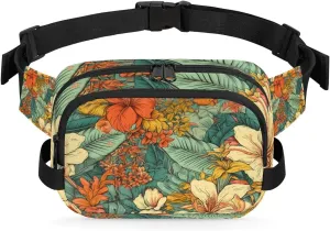 Fanny Packs For Women & Men,Waist Pack,Hip Bum Bag with Adjustable Strap for Outdoors,Water Resistant for Disney Traveling Casual Cycling Running Hiking 9 * 2.5 * 6.1IN