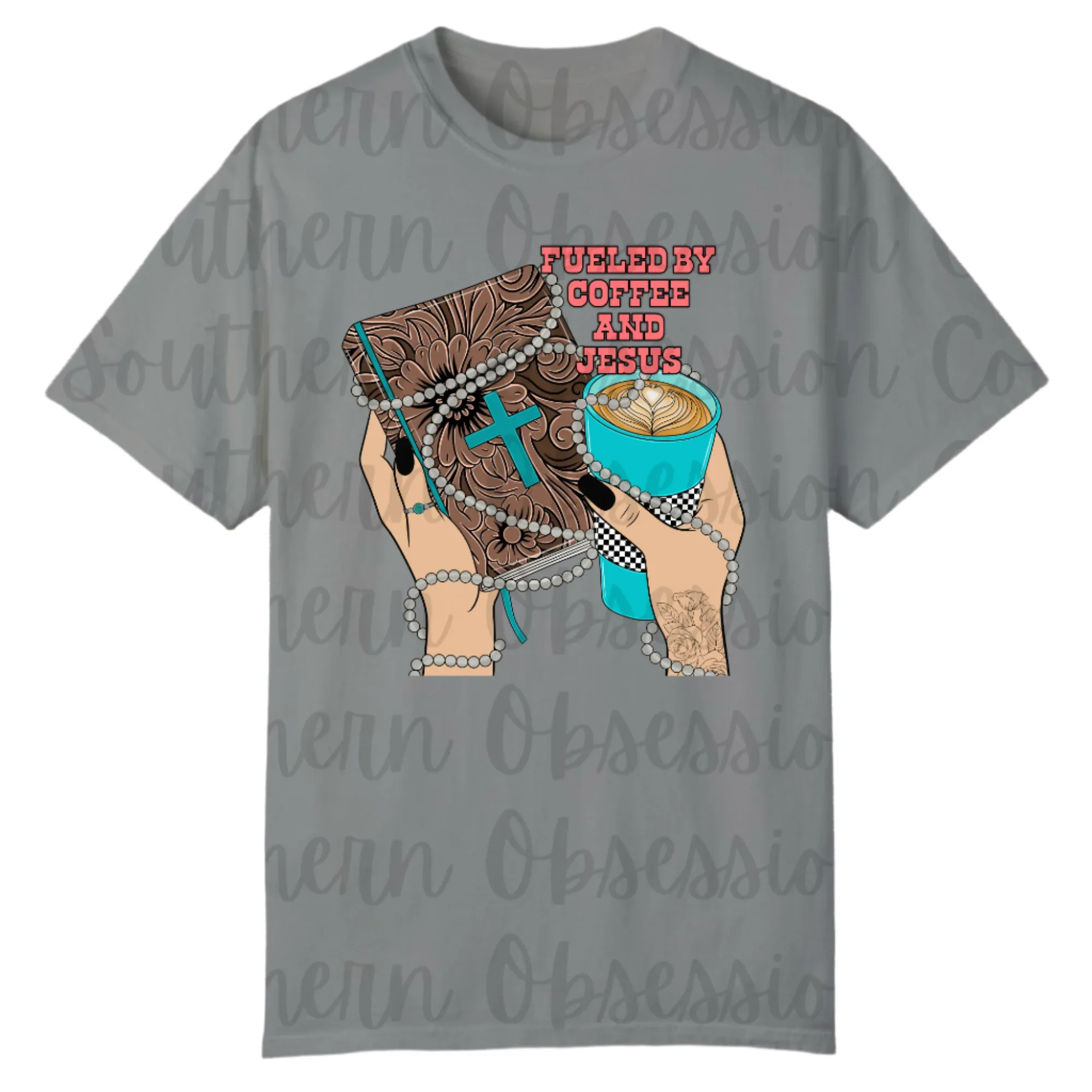 Fueled by coffee and Jesus Tee