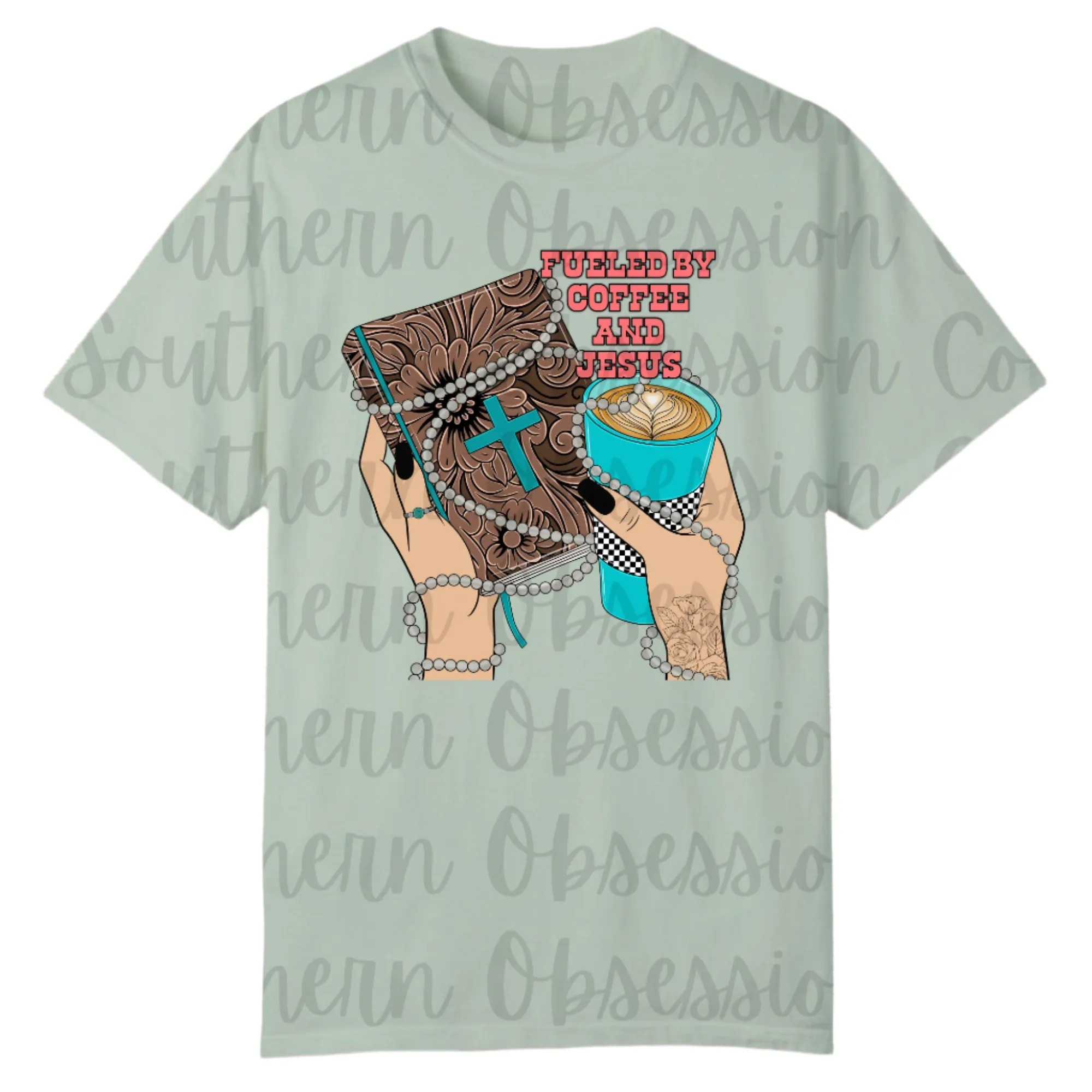 Fueled by coffee and Jesus Tee