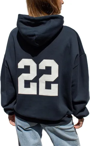 Graphic Hoodies for Women Cute Long Sleeve Preppy Sweatshirts Fall Oversized Pullover Hooded Tops With Pockets