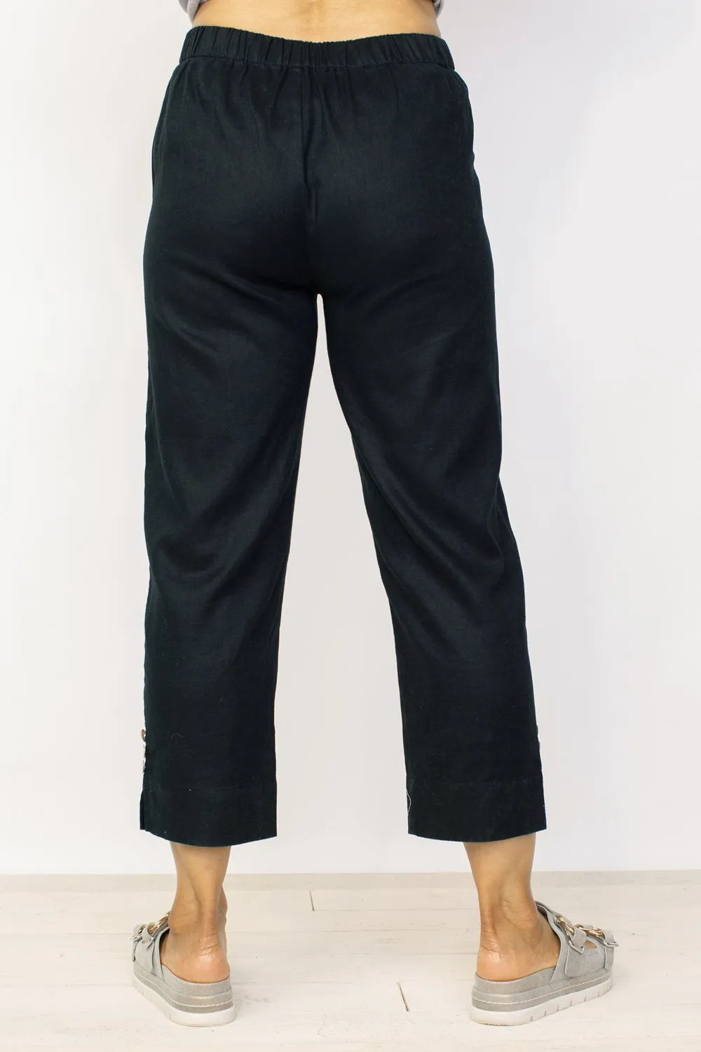 Habitat, 41560 Crop Pant, Black