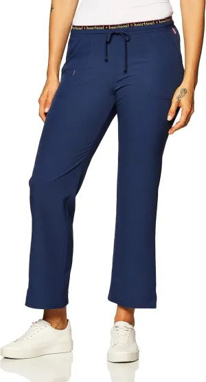 Heartsoul Drawstring Scrub Pants for Women, Stretch Performance Fabric, 20110