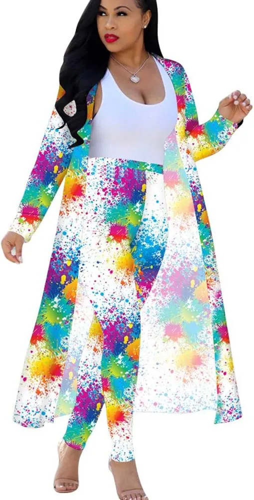 Long Cardigan for Women Lightweight Open Front Jacket Coat Outwear