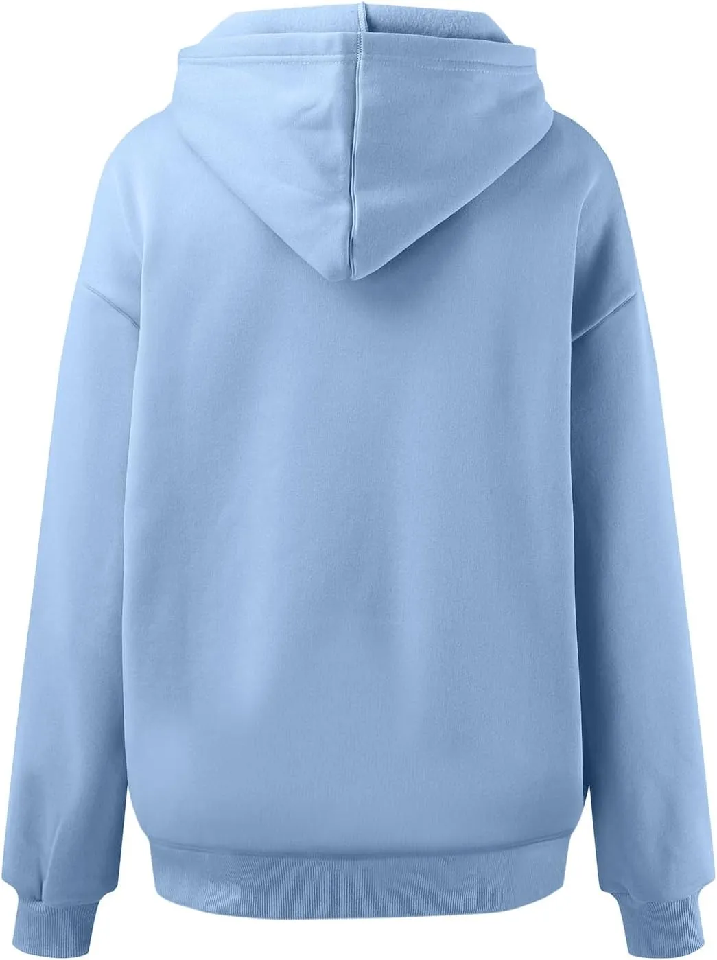 Long Hoodie for Women Casual Oversized Hoodies Long Sleeve Sweatshirt with Hood Fleece Hoodie Pullover with Pocket