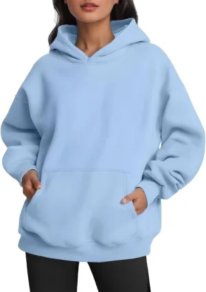 Long Hoodie for Women Casual Oversized Hoodies Long Sleeve Sweatshirt with Hood Fleece Hoodie Pullover with Pocket