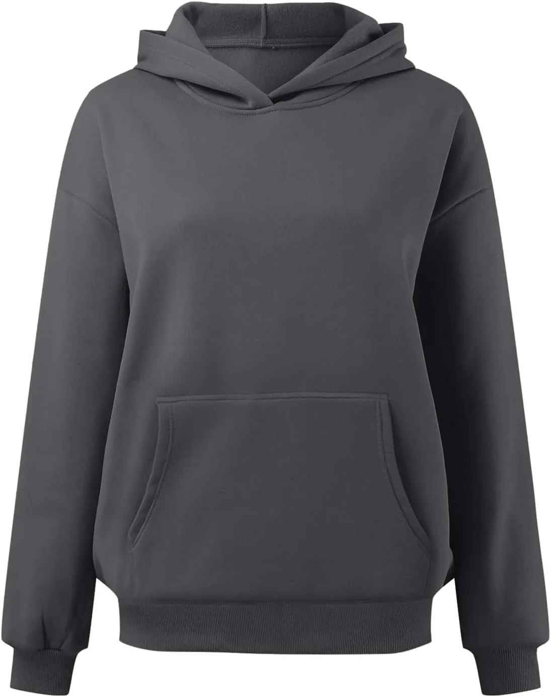 Long Hoodie for Women Casual Oversized Hoodies Long Sleeve Sweatshirt with Hood Fleece Hoodie Pullover with Pocket