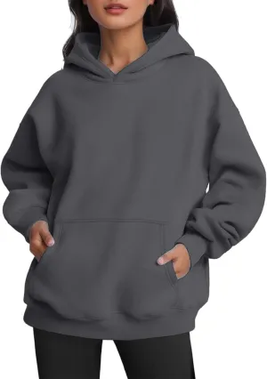 Long Hoodie for Women Casual Oversized Hoodies Long Sleeve Sweatshirt with Hood Fleece Hoodie Pullover with Pocket