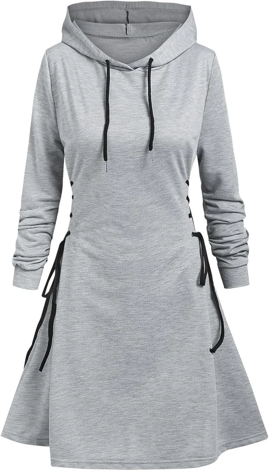 Long Hoodie for Women Casual Oversized Hoodies Long Sleeve Sweatshirt with Hood Fleece Hoodie Pullover with Pocket