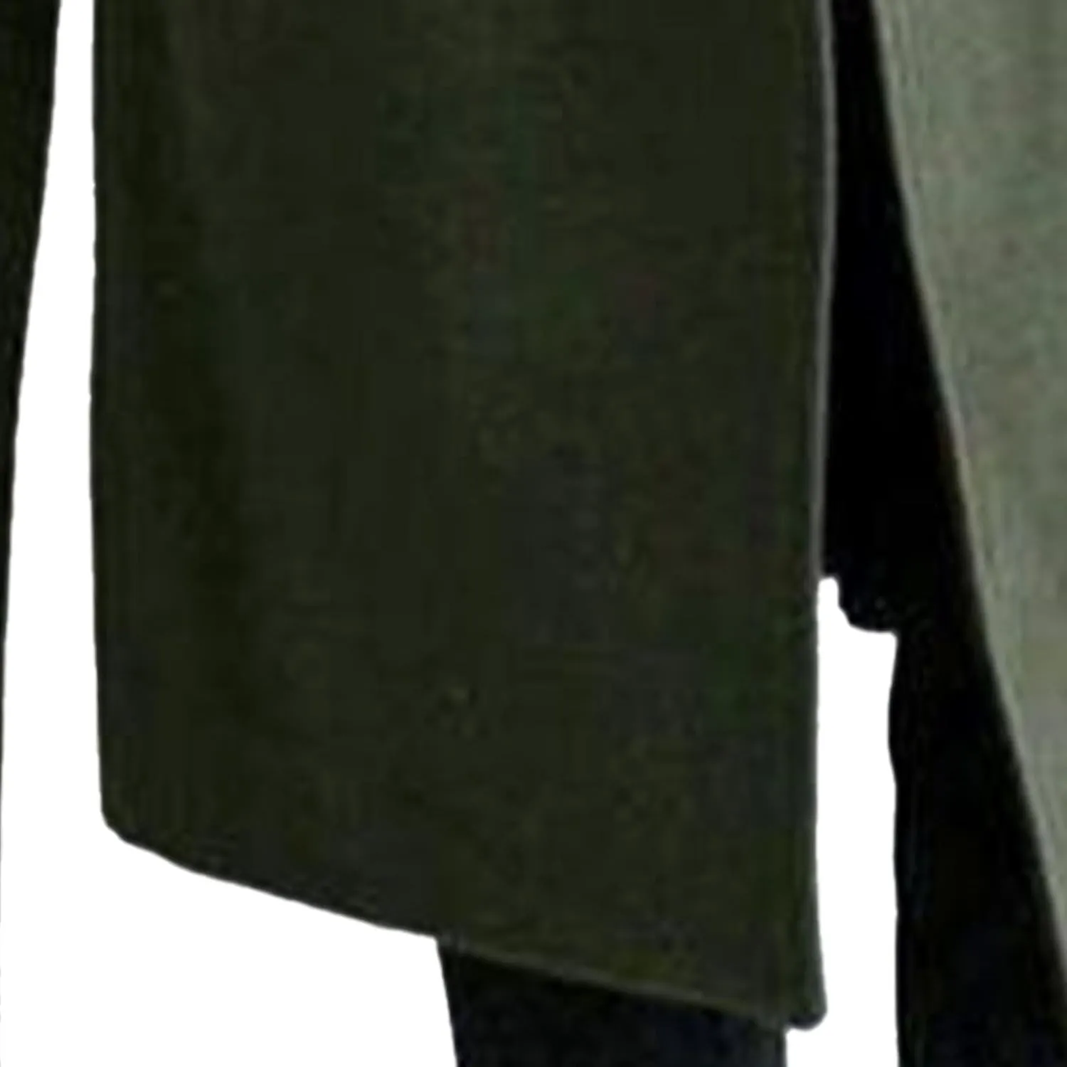 Maiyifu-GJ Men's Loose Belted Wool Blend Peacoat Thick Notch Lapel Long Trench Coats Casual Warm Fashion Overcoat