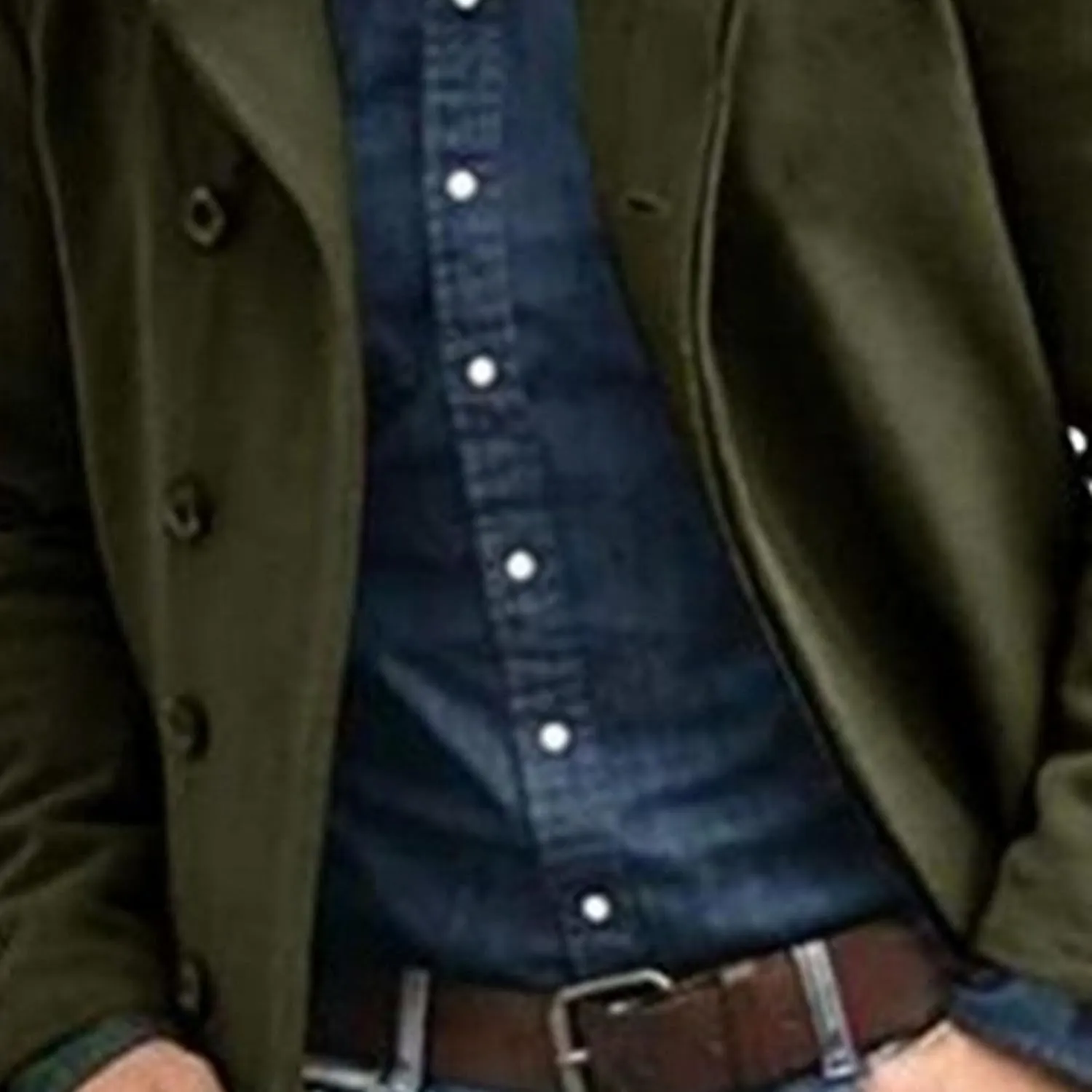 Men's Fall Winter Color Wool Coat Casual Single Breasted Pea Overcoat Slim Fit Notched Collar Trench Coats