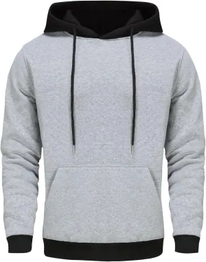 Mens Hoodies Running Fashion Outdoor Long Sleeve Lightweight Drawstring Sweatshirt Fall Work Sports Hoodies