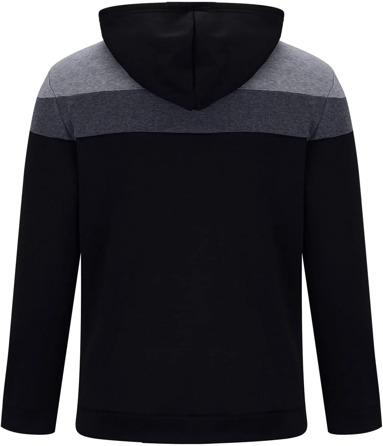 Mens Zip Up Hoodies Jacket Casual Color Block Print Sport Sweatshirts Outerwear Athletic Workout Pullover Sweatshirt