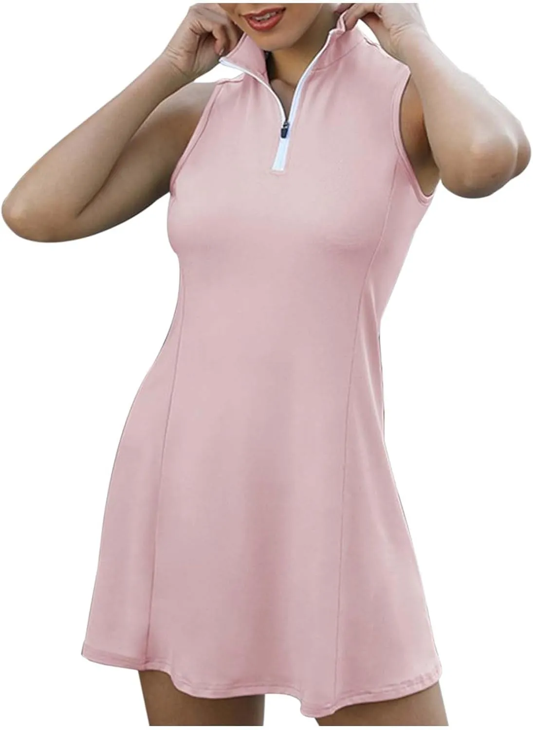 Mini Dresses for Women,2025 Summer V-Neck a Line Dresses Vintage Sleeveless Beach Sundress Casual Loose Boho Dress