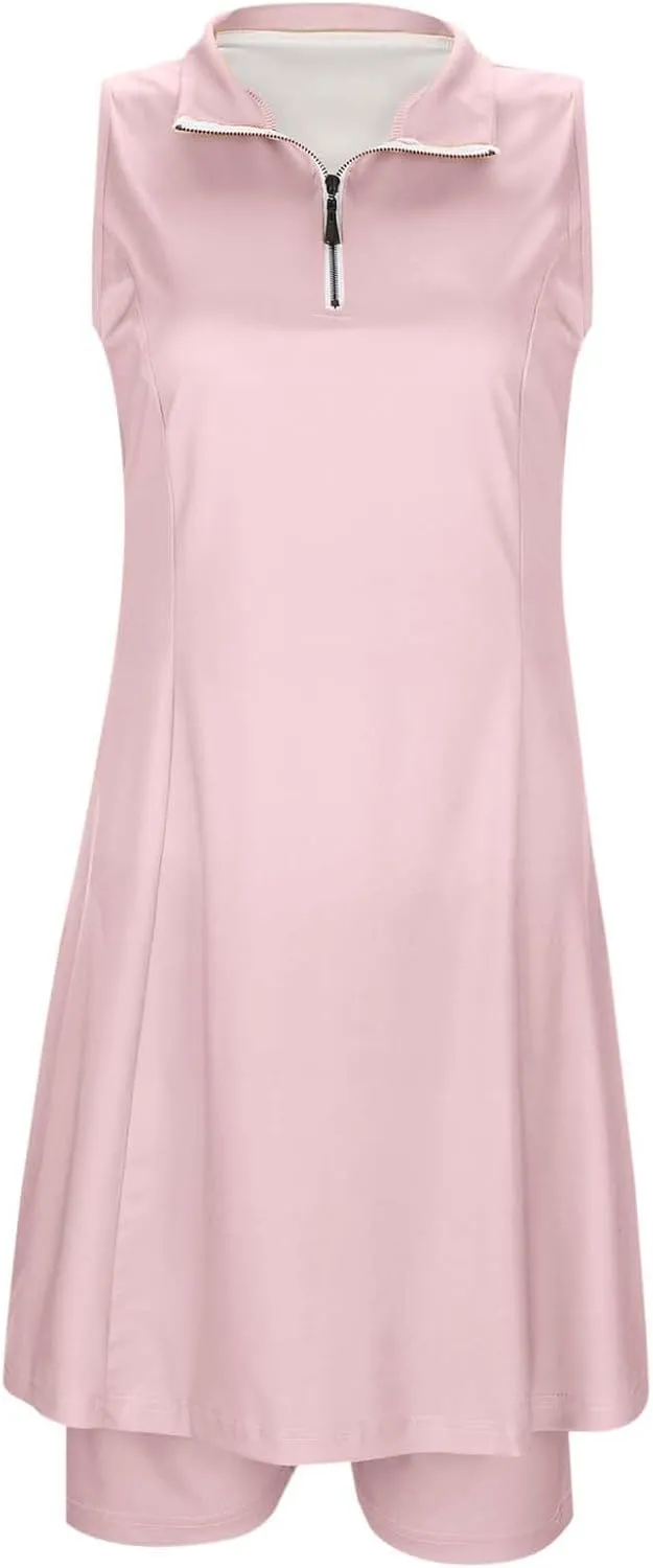 Mini Dresses for Women,2025 Summer V-Neck a Line Dresses Vintage Sleeveless Beach Sundress Casual Loose Boho Dress