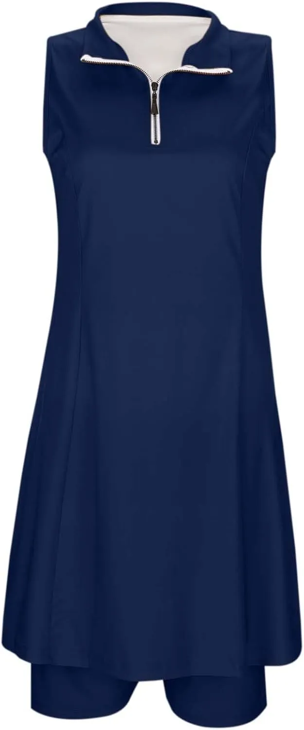 Mini Dresses for Women,2025 Summer V-Neck a Line Dresses Vintage Sleeveless Beach Sundress Casual Loose Boho Dress