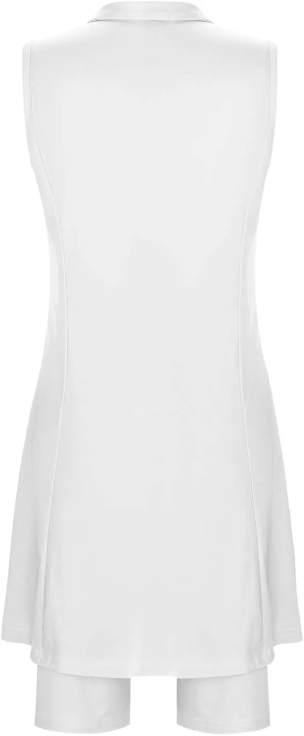 Mini Dresses for Women,2025 Summer V-Neck a Line Dresses Vintage Sleeveless Beach Sundress Casual Loose Boho Dress