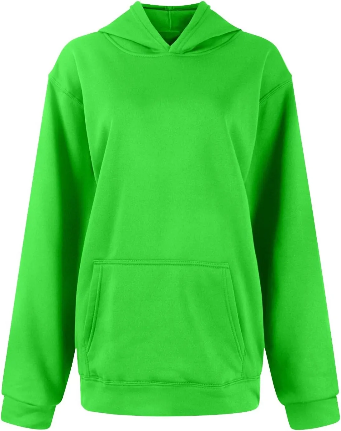 Oversized Hoodie for Women Fleece Sweatshirt with Kangaroo Pockets Long Sleeve Sweaters Pullover Fall Preppy Clothes