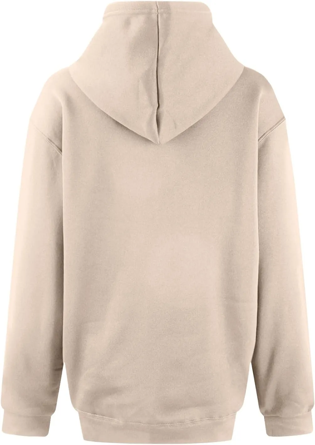 Oversized Hoodie for Women Fleece Sweatshirt with Kangaroo Pockets Long Sleeve Sweaters Pullover Fall Preppy Clothes