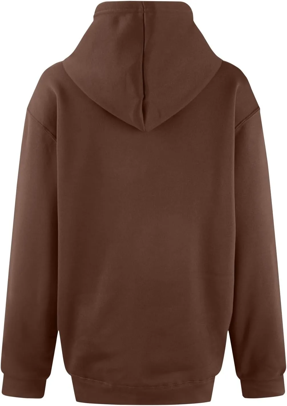 Oversized Hoodie for Women Fleece Sweatshirt with Kangaroo Pockets Long Sleeve Sweaters Pullover Fall Preppy Clothes