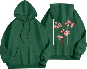 Oversized Hoodies for Women Plus Size Casual Graphic Sweatshirts Y2K Trendy Fall Pullover Top Teen Girls Clothes