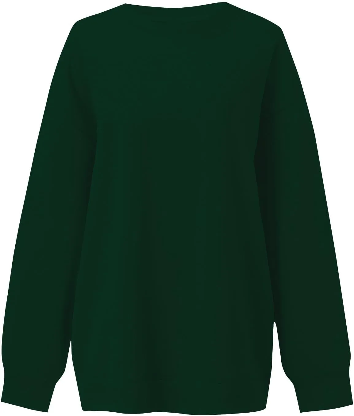 Oversized Sweatshirt for Women Crewneck Fleece Pullover Sweaters Loose Fit Plus Size Hoodie Comfy Fall Winter Tops