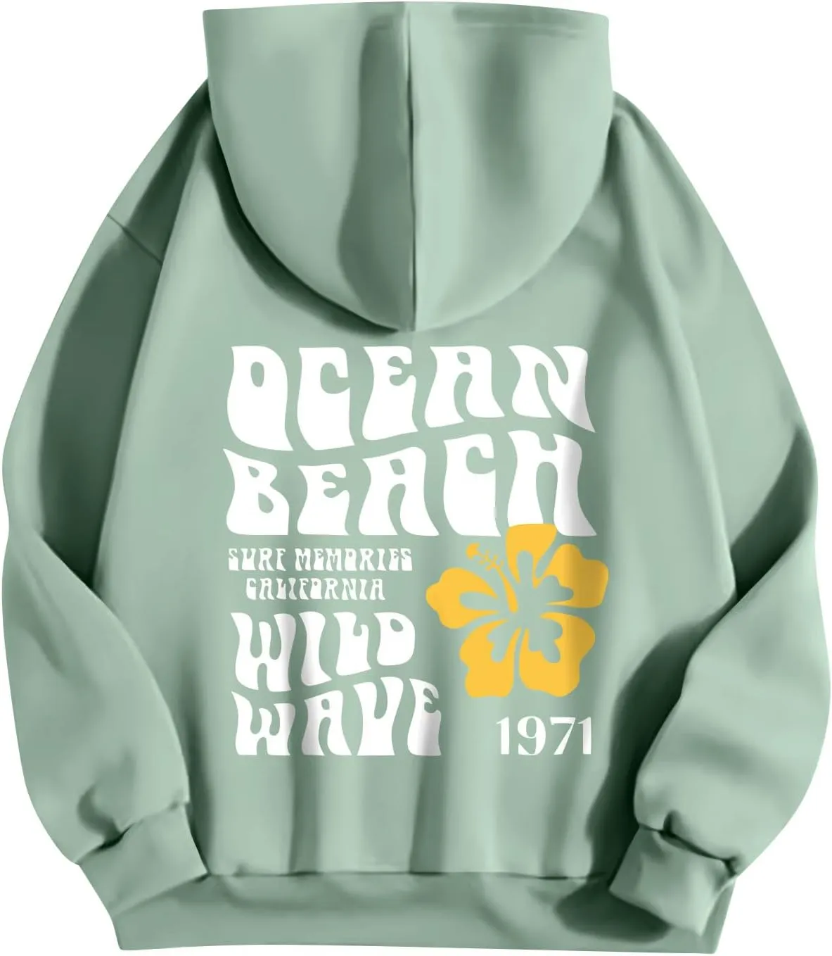 Palm Puff Hoodie Hoodies for Women Teen Girls Long Sleeve Casual Graphic Hoodies Drawstring Oversized Hoodies