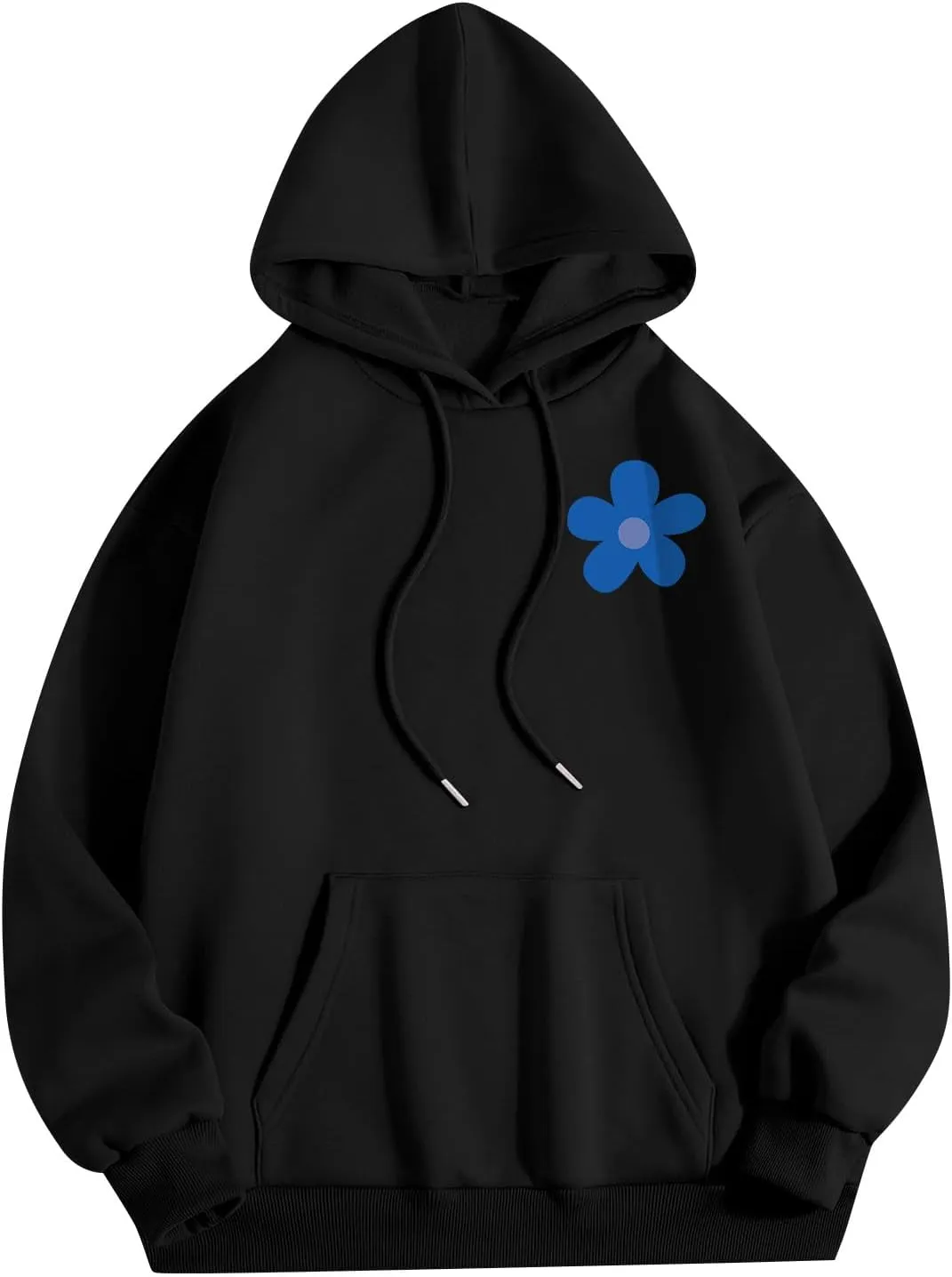 Palm Puff Hoodie Hoodies for Women Teen Girls Long Sleeve Casual Graphic Hoodies Drawstring Oversized Hoodies