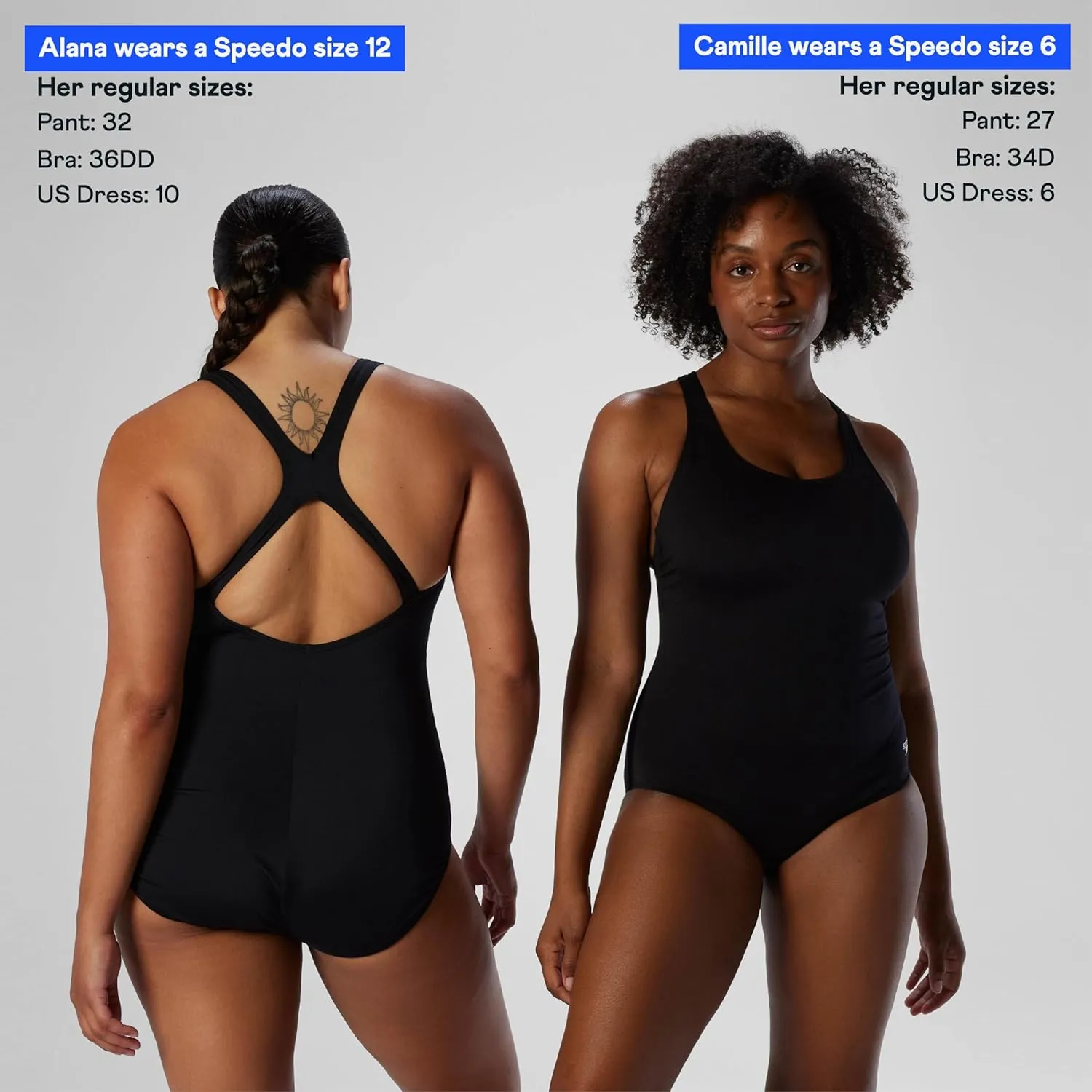 Speedo Women's Swimsuit One Piece Endurance Ultraback Solid Contemporary Cut