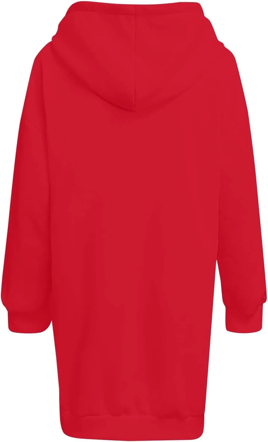 Tunic Hoodies for Women Long Fleece Y2K Hoodie Oversized Sweatshirt Trendy Lightweight Baggy Pullover Fall Outfits