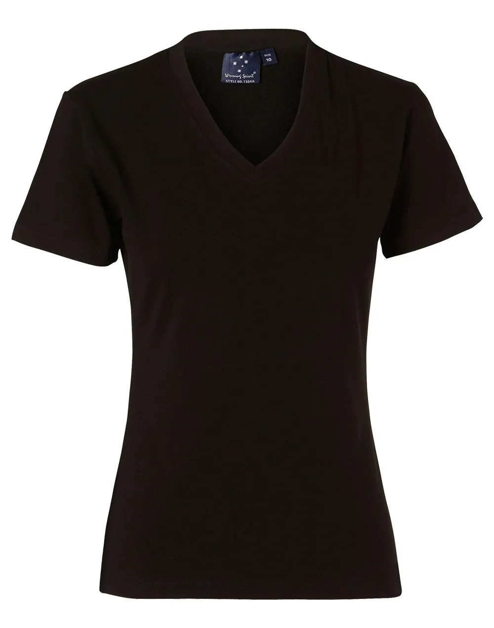 Winning Spirit Ladies' V-Neck Short SleeveTee (TS04A)