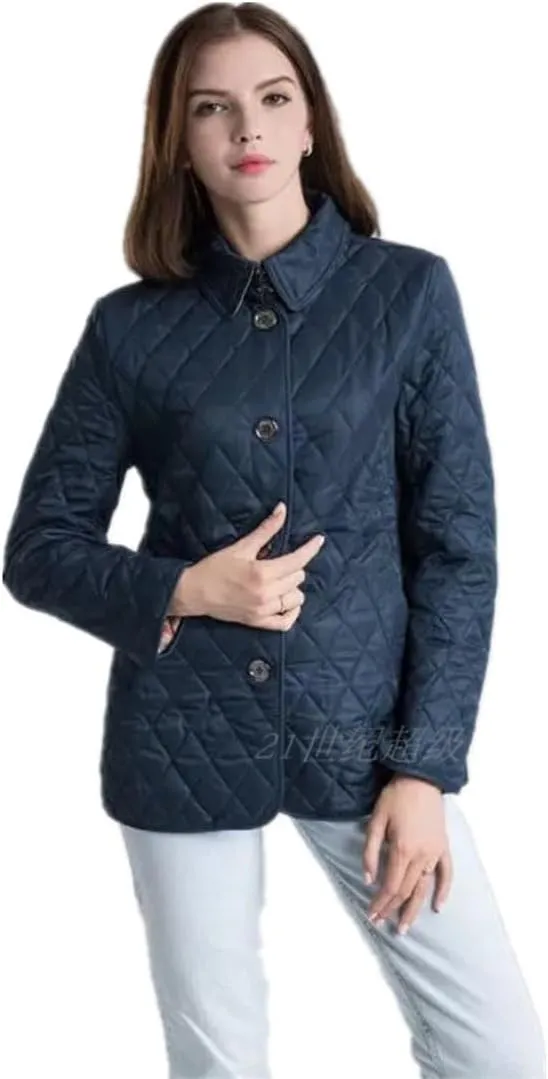 Winter Women Warm Thick Solid Short Style Cotton Padded Parkas Coat Turn Down Collar Women Jacket