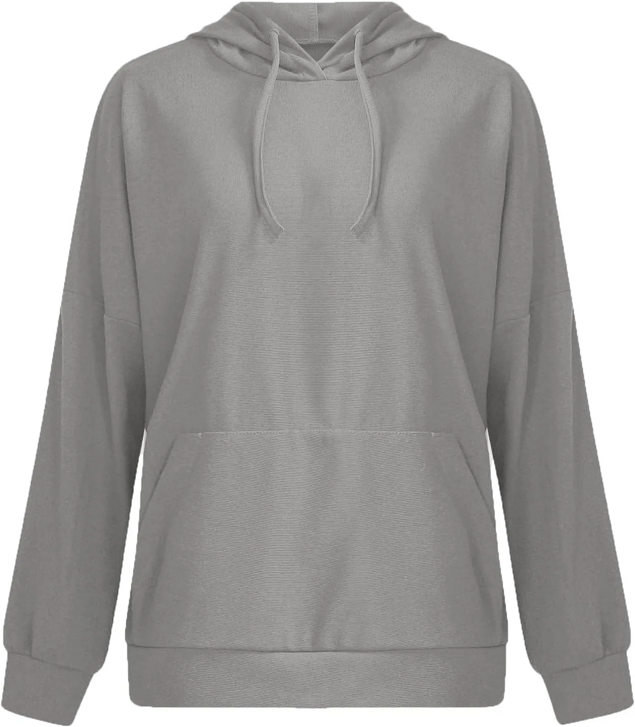 Women's 2025 Waffle Knit Hoodies Stylish Oversized Sweatshirts with Drawstring Hooded Lightweight Athletic Hoody Tops